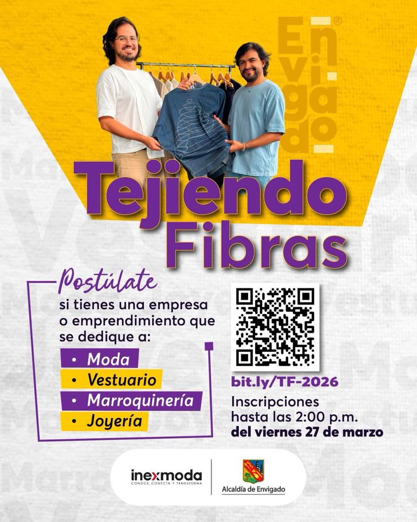 Ya están abiertas las inscripciones para Tejiendo Fibras, un programa que impulsará a 40 empresas y emprendimientos del sector con talleres y formación especializada de la mano de Inexmoda.