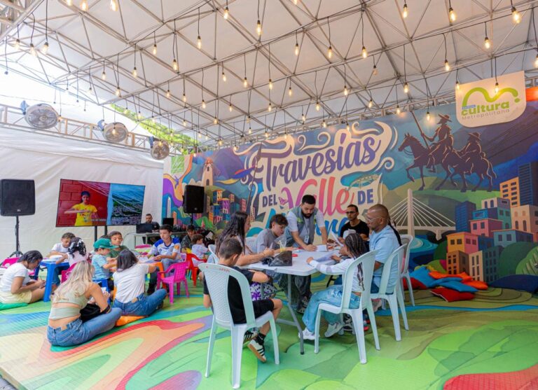 En la 20.ª Fiesta del Libro y la Cultura de Medellín, el Área Metropolitana del Valle de Aburrá abre las puertas de su stand “Travesías del Valle de Aburrá”