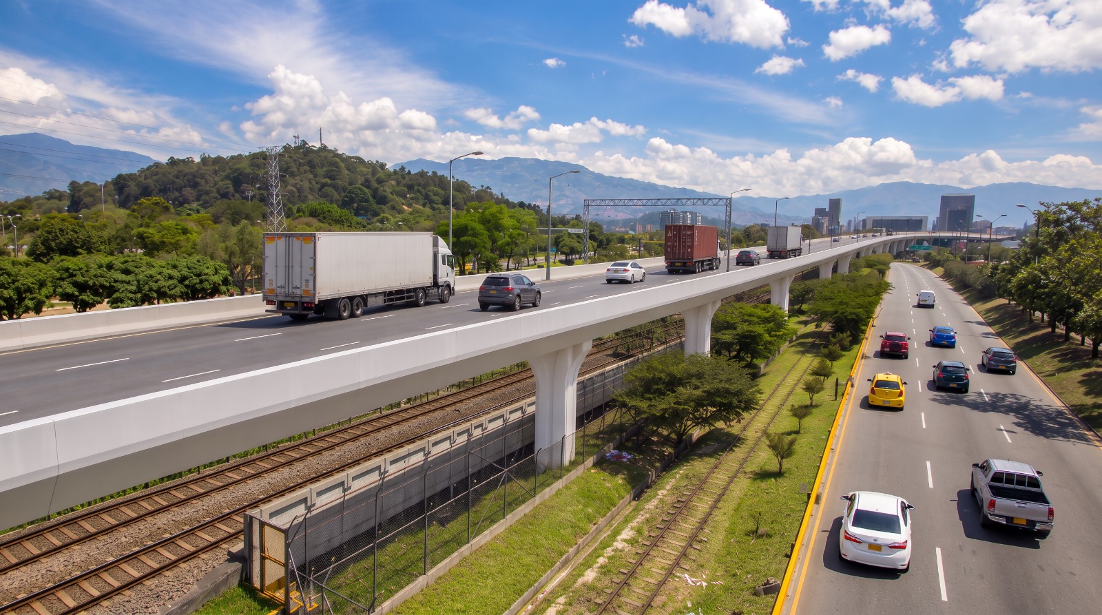 ¿Y si la Regional y la Autopista Sur tuvieran un segundo nivel?