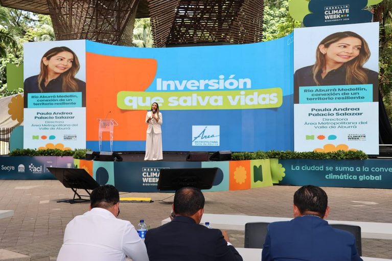 Balance de la participación del Área Metropolitana del Valle de Aburrá en Climate Week.