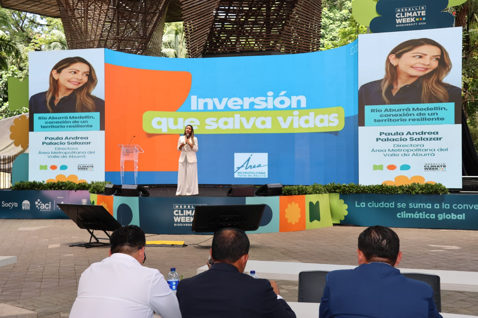 Balance de la participación del Área Metropolitana del Valle de Aburrá en Climate Week.