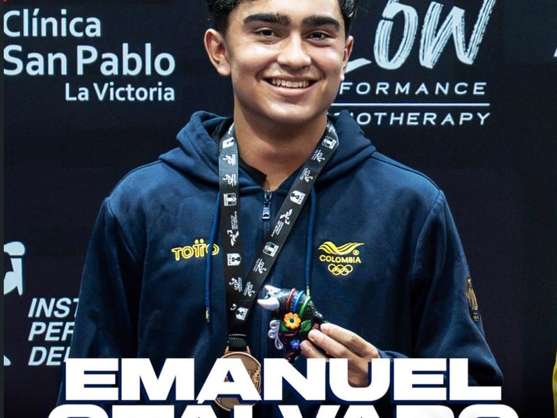 Emanuel Otálvaro: El Antioqueño de 16 años queconquista el Panamericano de tenis de mesa
